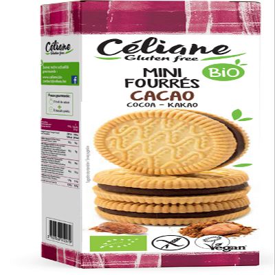 Celiane - Double Biscuits with Cocoa Filling - 125g
