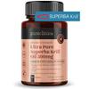 Ultra Pure Superba Krill Oil 500mg x 240 Capsules (2 Bottles) - sourced in The unpolluted Waters of The Antarctic. Providing a Rich Supply of Astaxanthin and Omega 3 view 2