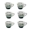 Set Coffee Cup with Gulf of Naples (6 Pieces) view 1