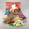 " Christmas Hamper" Large Retro Sweet & Chocolate Hamper Wrapped Gift box - Packed full of your favourite Sweets and Chocolates. A perfect present for any age - Add personal message view 2