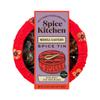 Spice Kitchen Middle Eastern Spice Collection with 7 Cooking Spices, stainless steel Spice Storage Tin, Recipe Booklet and Silk Sari Wrap gift cover view 1