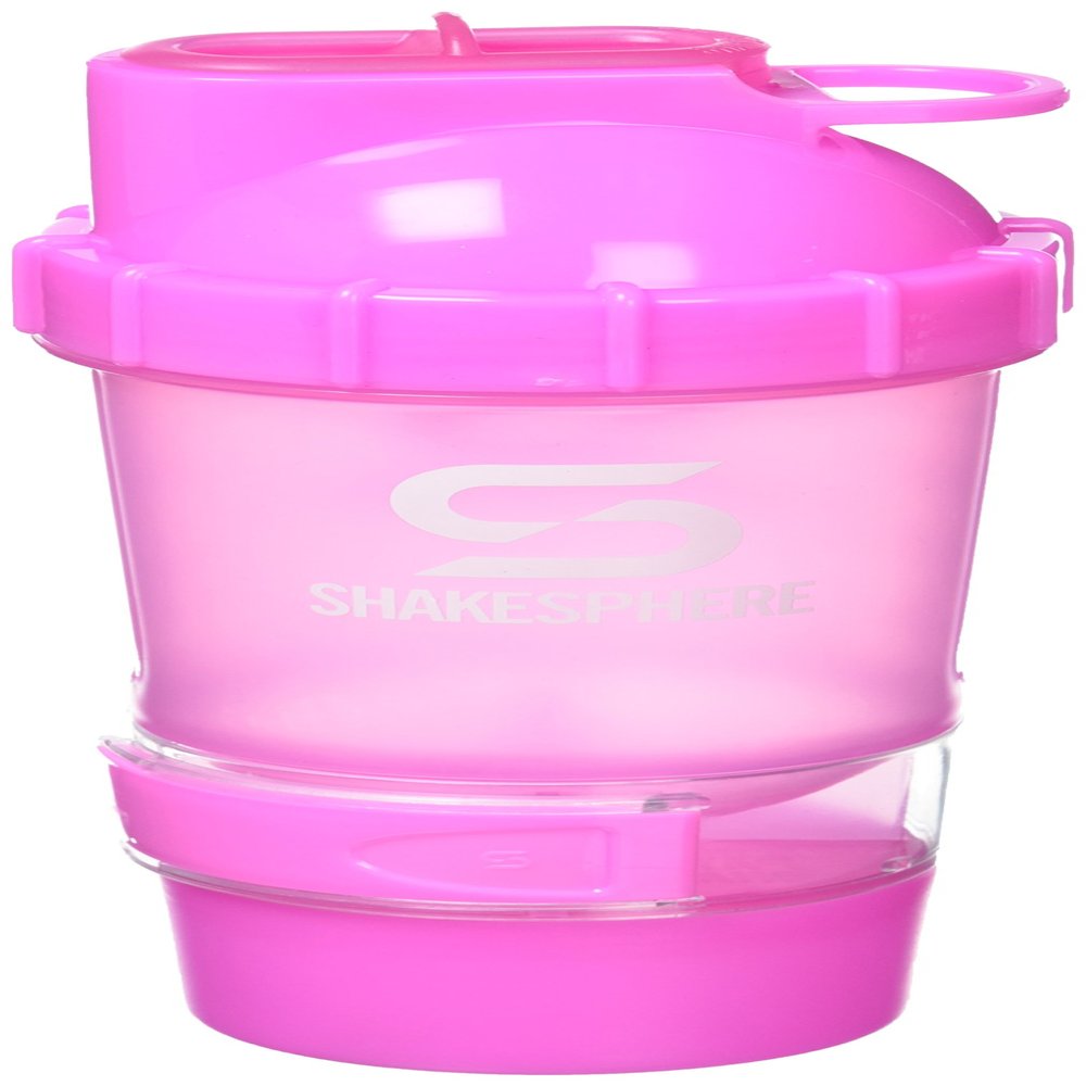 ShakeSphere V3 Shaker Bottle, Full Pink