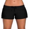 ChinFun Women's Board Shorts Swimswear Bottoms Tankini Swim Bathing Briefs Swimsuit Boardshorts Beach Trunks with Liner, 01-original Size-black, X-Large view 1