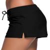 ChinFun Women's Board Shorts Swimswear Bottoms Tankini Swim Bathing Briefs Swimsuit Boardshorts Beach Trunks with Liner, 01-original Size-black, XXL view 2
