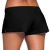 ChinFun Women's Board Shorts Swimswear Bottoms Tankini Swim Bathing Briefs Swimsuit Boardshorts Beach Trunks with Liner, 01-original Size-black, XXL view 3