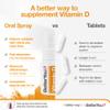 BetterYou Vitamin D Spray for Kids, Vitamin D 400 IU Junior Oral Spray, Fast Acting Vitamin D3 Supplement for Children, 3-Month Supply, Natural Peppermint Flavour, Made in the UK view 4