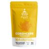 HYBRID HERBS  CORDYCEPS Mushroom Powder 10X Strength - Supplement for Muscle, Energy, Gym Workout, Immunity Support with Beta Glucans & Adenosine - HIGH Potency 10:1 Extract - 56 Serving (56g) view 1