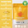 HYBRID HERBS  CORDYCEPS Mushroom Powder 10X Strength - Supplement for Muscle, Energy, Gym Workout, Immunity Support with Beta Glucans & Adenosine - HIGH Potency 10:1 Extract - 56 Serving (56g) view 2