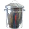 15 Litre Colour Mini Metal Coal Bucket with Lid Small Coal Bin with or without Shovel and Poker (Silver Bucket Only) view 3