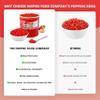 The Inspire Food Company Popping Boba Pearls for Bubble Tea - 3.2KG | Strawberry | Bursting Pearls Bubble | Real Fruit Juice For Shakes, Smoothie | 100% Vegan & Glutenfree, No Artificial Colors view 3