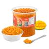 The Inspire Food Company Popping Boba Pearls for Bubble Tea - 3.2KG | Mango | Bursting Pearls Bubble | Real Fruit Juice For Shakes, Dessert,Smoothie | 100% Vegan & Glutenfree, No Artificial Colors view 1