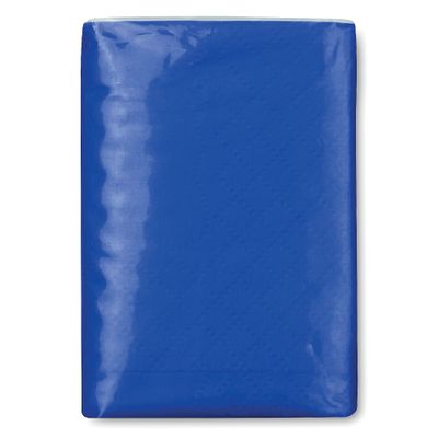 PromotionGift Mini tissue pack 10x3 ply - royal blue