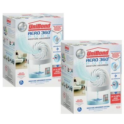 UniBond Aero 360 Pure Moisture Absorber Device (2X Stand Alone)