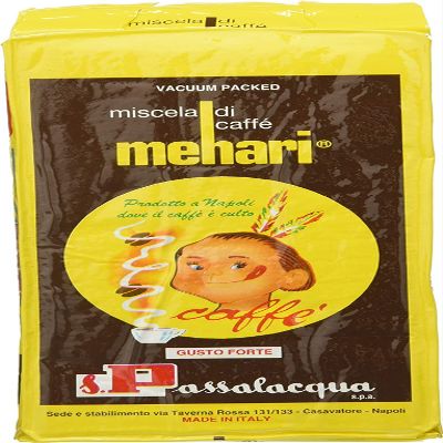 4 Passalacqua Mehari Italian Ground (Neapolitan) Coffee Espresso 250g