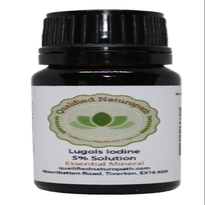 Lugols Iodine Solution 5% - 10ml - with Dripper/Dropper Top