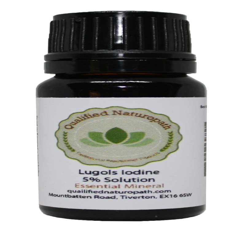 Lugols Iodine Solution 5% - 10ml - with Dripper/Dropper Top
