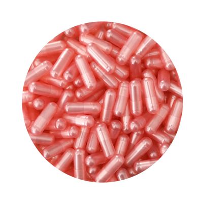DR T & T 100 size 0 gelatin pearl pink capsules with certificate UK seller