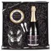 Caspian Caviar House Fizz Gift Set 125g | Luxury Caviar & Champagne Gift Box with Glass Bowl & Spoons | Premium Siberian Sturgeon Caviar | Elegant Magnetic Gift Packaging view 1