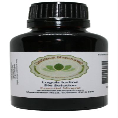Lugols Iodine Solution 5% - 30ml - with Dripper/Dropper Top