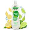 Get More Vits Sparkling Water - Low Calorie, Sugar Free, & Multivitamin Flavoured Water - Fizzy Drink with Vitamin D, C, & B Vitamins - Lemon & Lime Spring Water - 1 Litre Bottles, Pack of 12 view 1