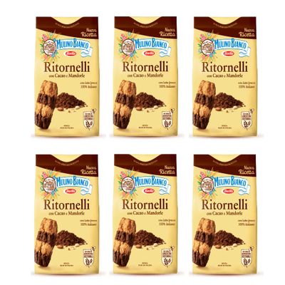 6X Mulino Bianco Ritornelli Italian Biscuits Cookies 700g