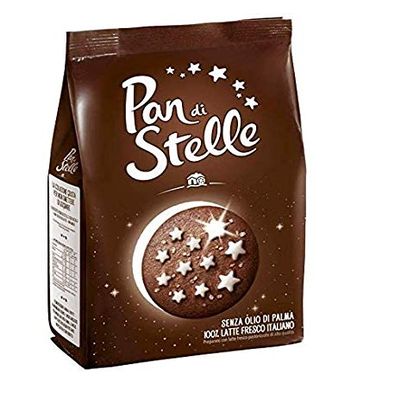 12x Mulino Bianco pan di Stelle Cacao Italian Biscuits Cookies 350g
