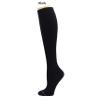 3 Pairs Women's Knee-high Therapeutic Graduated Anti-Fatigue 8-15mmHg Combed Cotton Compression Socks - - One Size view 2