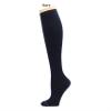 3 Pairs Women's Knee-high Therapeutic Graduated Anti-Fatigue 8-15mmHg Combed Cotton Compression Socks - - One Size view 4