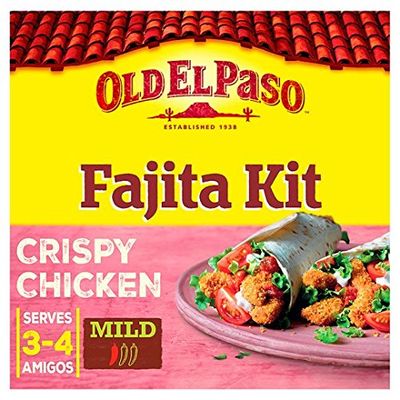 Old El Paso Crispy Chicken Fajita Kit 555G