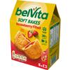 Belvita Breakfast Biscuits Soft Bakes Filled With Strawberry, Delicious Strawberry Filled Biscuits, 5 x 50 g Biscuits (Pack of 1) view 2