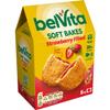 Belvita Breakfast Biscuits Soft Bakes Filled With Strawberry, Delicious Strawberry Filled Biscuits, 5 x 50 g Biscuits (Pack of 1) view 3