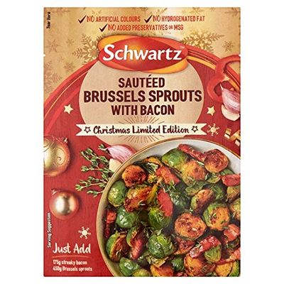 Schwartz Sauteed Brussels Sprouts With Bacon Limited Edition