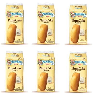 6x Mulino Bianco PlumCake with Yogurt (10x)