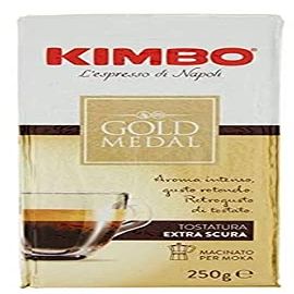 4x Kimbo GOLD MEDAL Aroma Ground Italian Coffee Espresso 250g
