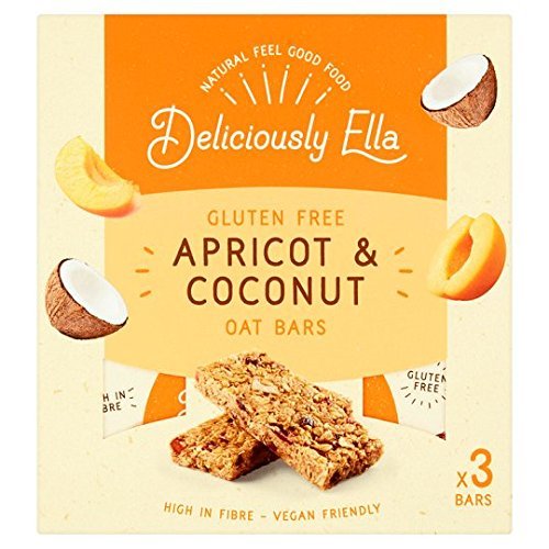 Deliciously Ella Apricot Coconut Oat Bar 50G X 3