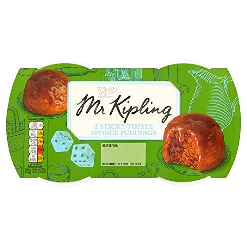 Mr.Kipling Sticky Toffee Sponge Puddings 2X95g