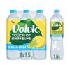 Volvic Touch of Fruit Lemon & Lime Sugar Free Still Flavoured Water Multipack 6x1.5L view 1