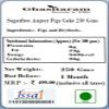 Ghasitaram Gifts Christmas Gifts Mithai Cake - Sugarfree Anjeer/Figs Cake view 2