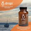 Dropi Icelandic Fish Oil - Extra Virgin Cod Liver Oil (EVCLO) - Natural Source of Vitamin A & D3 - Cold-Processed, Traceable & Pure from The Westfjords Pristine Atlantic Fishing Grounds (180 x 500mg) view 2