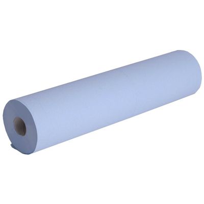 Texere Gl48 2 Ply Sheets Wiper Rolls, Blue, 50 cm, Pack of 12