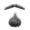 Remeehi Goatee Men's Beard Human Hair Lace Hand-Made Fake Facial Mustache Costume Pretend Zhang view 4