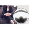 Remeehi Goatee Men's Beard Human Hair Lace Hand-Made Fake Facial Mustache Costume Pretend Yu view 1