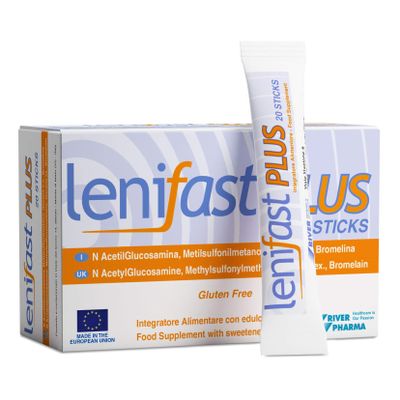 River Pharma Food Supplement Lenifast Plus, 20 Pieces