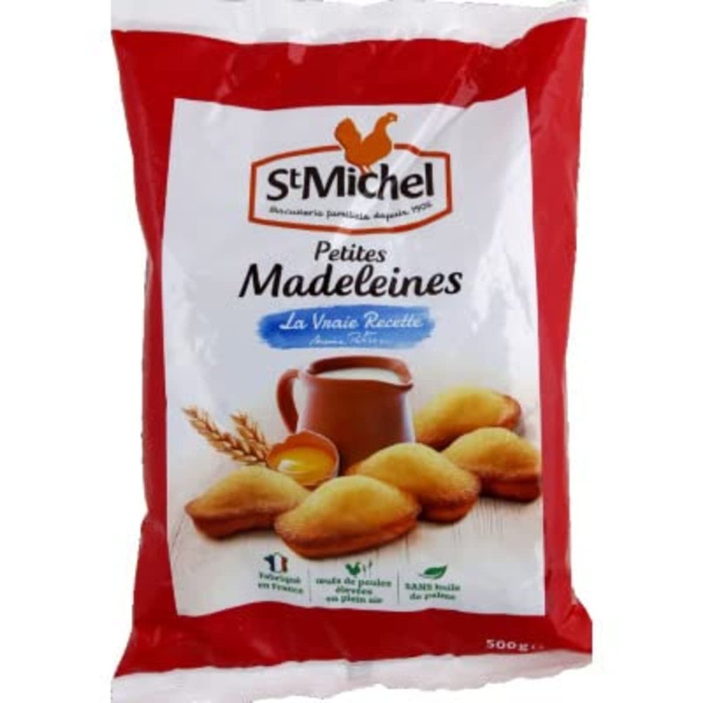 St Michel Madeleines Coquilles Aux Oeufs De Poules De Plein Air 500g