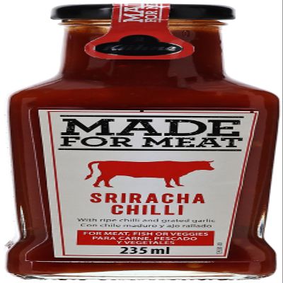 Made for Meat Sriracha Hot Chilli Sauce Sauce (235ml)