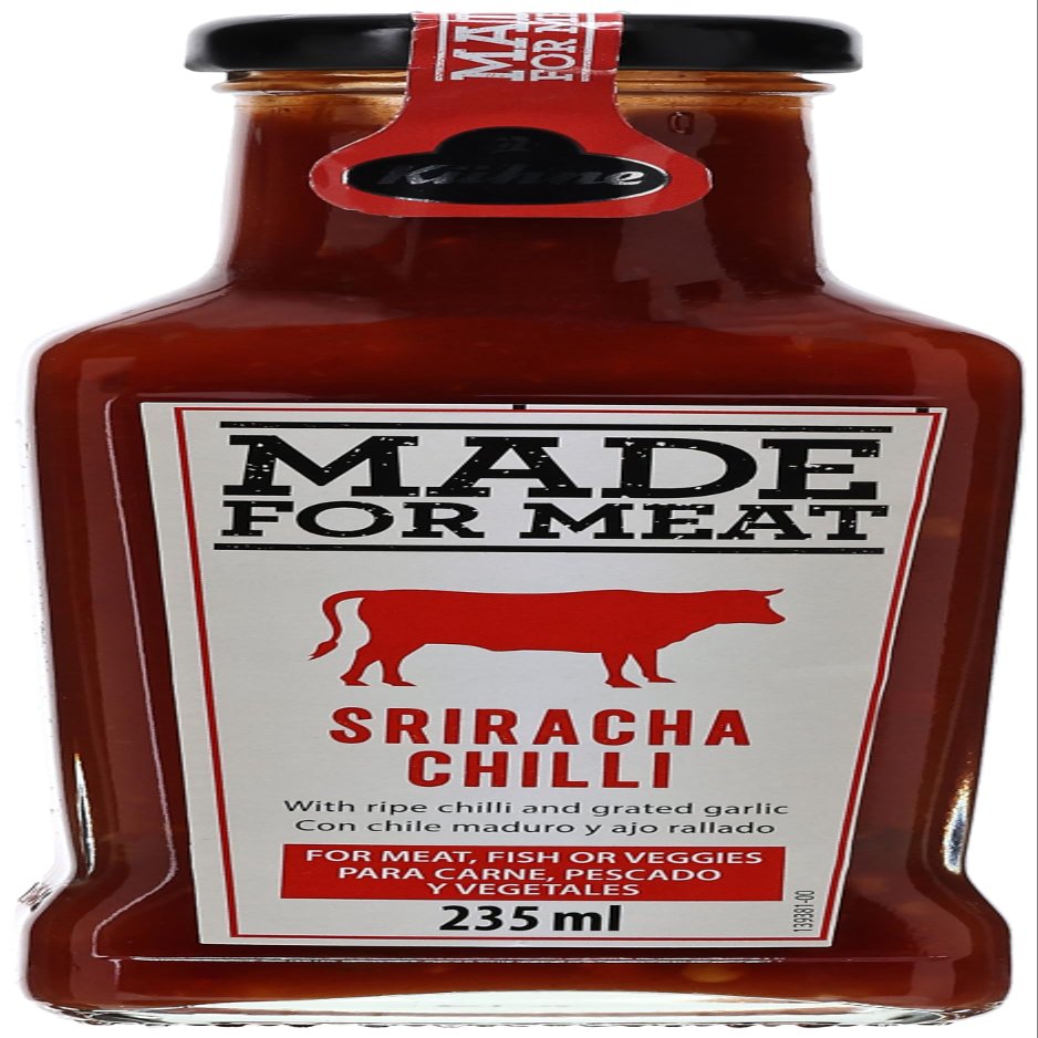 Made for Meat Sriracha Hot Chilli Sauce Sauce (235ml)