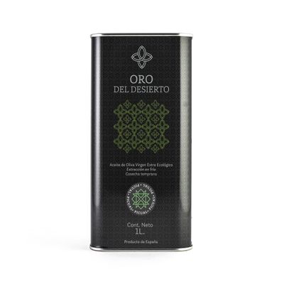 Oro del Desierto - Organic Extra Virgin Olive Oil - Picual Variety - 1L Can