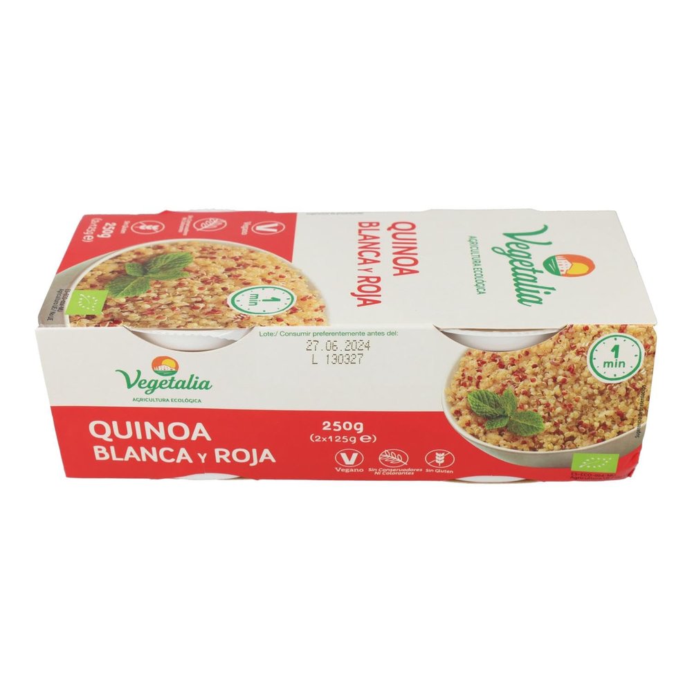 Vegetalia Vgt Quinoa Blanca y Roja Bio Precocinado 2X 125g