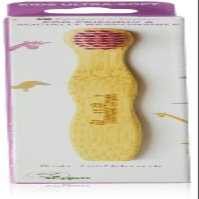 The Humble Co. - Humble Bamboo Brush Ultra Soft Kids Toothbrush Pink