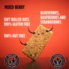 Getbuzzing Nut Free Oat Flapjack Bars with Nutrition Benefits  Gluten Free Healthy Endurance Snack with Natural Ingredients, High Fibre & School Safe  20 x 62g Pack  Mixed Berry - Sports & Cycling view 4